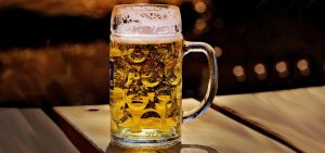 beer on table