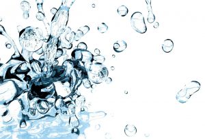 water and water splashes