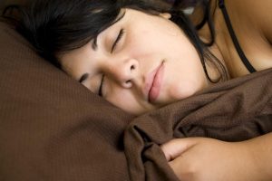 woman sleeping