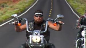 Biker on road