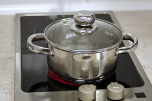 Beer polished cooking pot