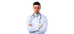 doctor with arms crossed