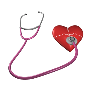 stethoscope and heart